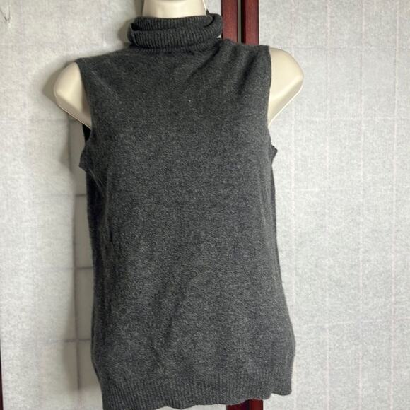 EVELYN HIGH NECK 100% CASHMERE SWEATER SIZE M‎ - Picture 1 of 5